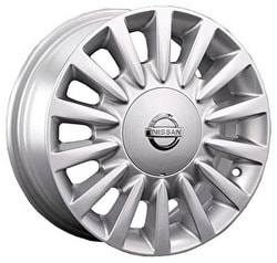 Диски Replay 6,5x16 5/114,3/50/66,1 REPLAY Nissan NS8 silver лит. (824164) (фото)