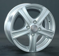 Диски Replay 5,5x14 4/100/39/56,6 Replay CHEVROLET GN38 SILVER лит. арт. (026005-990025015) (фото)