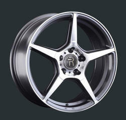 Диски Replay 7,5x17 5/112/40/66,6 REPLAY Mercedes MR201 GMF (042686-160060011) лит. (фото)