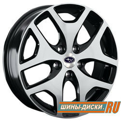 Диски Replay 7x17 5/114,3/55/56,1 Replay SUBARU SB43 BKF (WHS230897) лит. (фото)