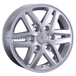 Диски Replay 6,5x16 6/139,7/56/92,5 Replay HYUNDAI HND307 Silver (WHS500465) лит. (фото)