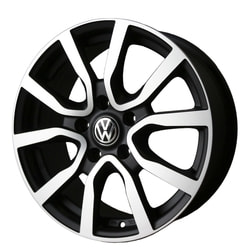 Диски Replica 5x14 5/100/35/57,1 REPLICA Volkswagen VW67 MBFP (41039940) лит. (фото)