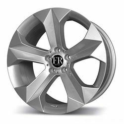 Диски Replica Forsage 9,5x19 5/120/35/74,1 REPLICA FORSAGE BMW B130 Silver лит. (фото)