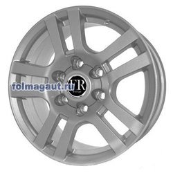 Диски Replica Forsage 7,5x17 6/139,7/25/106,2 REPLICA FORSAGE TOYOTA TY61 silver лит. арт. (WHS049993) (фото)