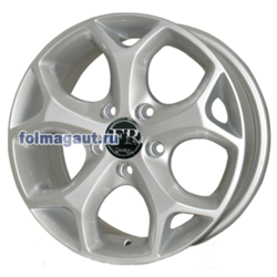 Диски Replica Forsage 6,5x16 5/108/52,5/63,4 REPLICA FORSAGE FORD FD386 Silver (WHS051283) лит. (фото)