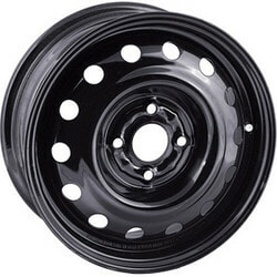 Диски Steger 5,5x14 4/100/43/60,1 STEGER 53A43CST BLACK штамп. арт. (9285077) (фото)