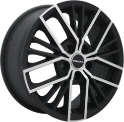 Диски TG Racing 6,5x16 5/114,3/45/60,1 TG RACING LZ742 MATT BLACK POL лит. (фото)