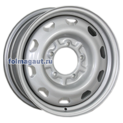 Диски Tracston 6,5x16 5/139,7/40/108,5 TRACSTON УАЗ Silver (WHS228142) штамп. (фото)