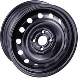 Диски Trebl 6,5x16 5/114,3/40/66,1 TREBL 53E40M Black штамп. арт. (7855) (фото)