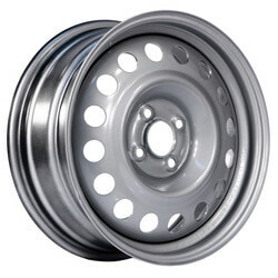 Диски Trebl 6x15 4/100/45/54,1 TREBL 64A45R SILVER штамп. (9112667) (фото)
