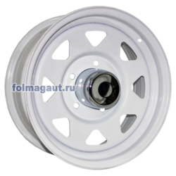 Диски Trebl 8x15 6/139,7/-16/110,5 TREBL Off-road 01 WHITE штамп. арт. (9165134) (фото)