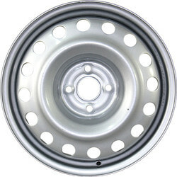 Диски Trebl 6,5x16 4/100/49/60,1 TREBL X40050 Silver штамп. (9177982) (фото)