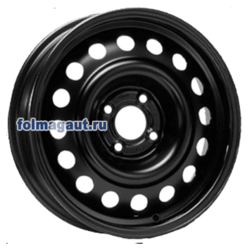 Диски Trebl 6,5x16 5/100/47/57,1 TREBL X40936 Black (9301559) штамп. (фото)