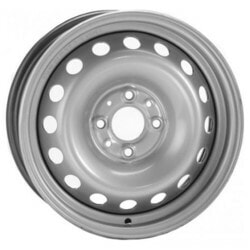 Диски Trebl 5x14 5/100/35/57,1 TREBL 5210T Silver (9306042) штамп. (фото)