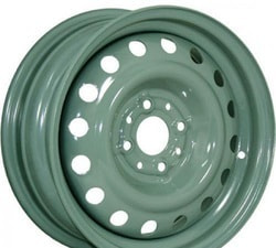 Диски Trebl 5,5x14 4/98/35/58,6 TREBL 53B35B green штамп. арт. (9306771) (фото)