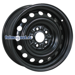 Диски Trebl 6,5x16 5/114,3/44/67,1 TREBL R-1677 Black (9320953) штамп. (фото)