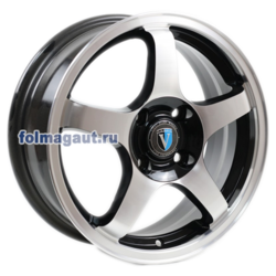 Диски Venti 5,5x14 4/108/43/63,4 VENTI A1041 Black (WHS229715) лит. (фото)