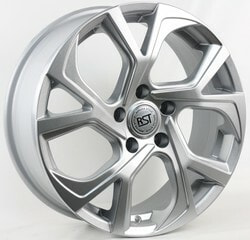 Диски Xtrike RST 6,5x17 5/100/38/67,1 XTRIKE RST R087 Silver (RR087-6517-671-5x100-38S) лит. (фото)