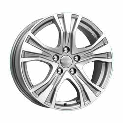 Диски КиК 7x17 5/114,3/45/60,1 КиК KCR673 (TOYOTA CAMRY) алмаз аргентум лит. арт. (63574) (фото)