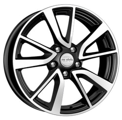 Диски КиК 7x17 5/114,3/45/60,1 КиК KC699 (Qashqai J11) (алмаз черный) лит. арт. (65553) (фото)