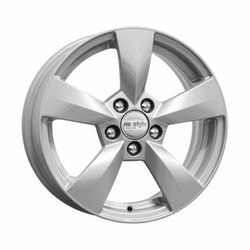 Диски КиК 6x15 5/100/38/57,1 КиК KC700 (ZV Fabia) (сильвер) лит. арт. (65638) (фото)