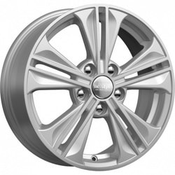 Диски КиК 6x16 5/114,3/43/67,1 КиК КС778 (Hyundai Creta) Сильвер (74258) лит. (фото)