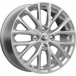 Диски КиК 6x15 4/100/46/54,1 КиК KC782 (KIA Rio II) Сильвер (74357) лит. (фото)