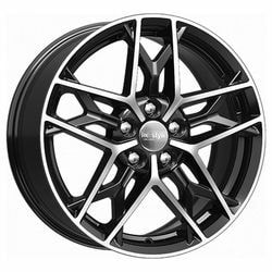 Диски КиК 7,5x17 5/114,3/46/67,1 КиК KC894 (HYUNDAI I40) АЛМАЗ ЧЕРНЫЙ (75474) лит. (фото)