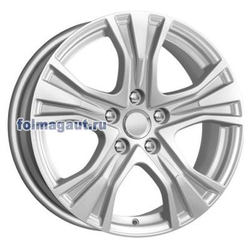 Диски КиК 7x17 5/114,3/45/66,1 КиК KC673 (SKODA OCTAVIA) СИЛЬВЕР лит. (фото)