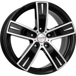 Диски КиК 8x18 5/108/55/63,35 КиК KC472 (Онегин) алмаз черный лит. арт. (r12699) (фото)