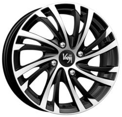 Диски КиК 6x15 4/114,3/43/67,1 КиК KC643 (МЕЙОЛА) АЛМАЗ ЧЕРНЫЙ лит. Арт. (r26562) (фото)