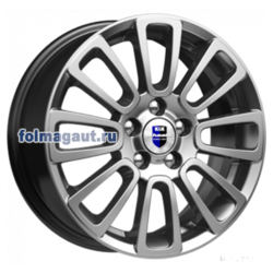 Диски КиК 6x15 5/100/38/57,1 КиК KC717 (Неман) дарк платинум лит. арт. (r71351) (фото)