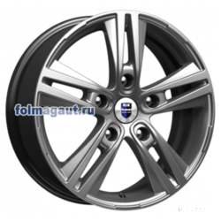 Диски КиК 6,5x17 5/114,3/40/66,1 КиК КС721 (ПРАЙМ) дарк платинум (WHS209705) лит. (фото)