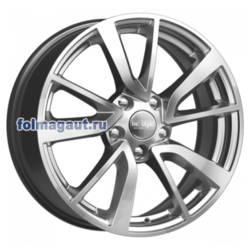 Диски КиК 7x17 5/114,3/47/66,1 КиК KC699 (VOLKSWAGEN JETTA) ДАРК ПЛАТИНУМ лит. арт. (WHS210130) (фото)