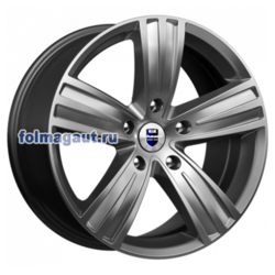 Диски КиК 7x16 5/114,3/45/60,1 КиК KC528 (ДА ВИНЧИ) дарк платинум (WHS210714) лит. (фото)