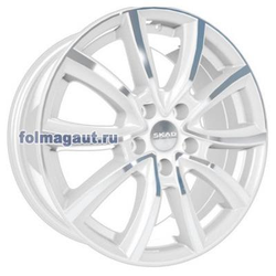 Диски СКАД 7x17 5/114,3/45/67,1 СКАД ОНТАРИО (ONTARIO) АЛМАЗ БЕЛЫЙ лит. Арт. (1820924) (фото)