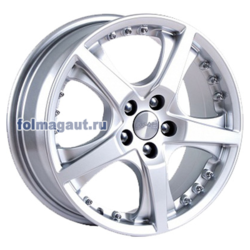 Диски СКАД 6,5x16 5/100/38/57,1 СКАД ДАЙМОНД (DIAMOND) silver лит. (фото)