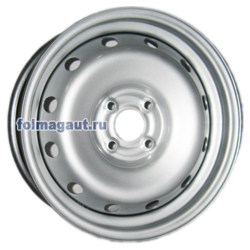 Диски ТЗСК 6x15 4/100/40/60,1 ТЗСК Renault Logan СЕРЕБРО (WHS221912) штамп. (фото)