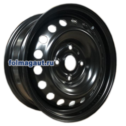 Диски ТЗСК 6x15 4/114,3/44/56,6 ТЗСК CHEVROLET LACETTI ЧЕРНЫЙ (УТ-00151995) штамп. (фото)
