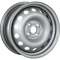 Диски Trebl 6x15 4/100/46/54,1 TREBL X40923 Silver (9282511) штамп. (фото)
