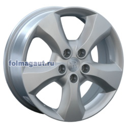 Диски Replay 6,5x17 5/114,3/40/66,1 REPLAY Renault RN15 Silver (007911-100011010) лит. (фото)