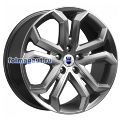 Диски КиК 8,5x19 5/108/45/67,1 КиК KC466 (ПАНДОРА) дарк платинум (WHS497366) лит. (фото)