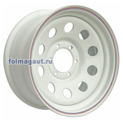 Диски Off-Road Wheels 7x16 6/139,7/30/110 OFF-ROAD WHEELS ТОЙОТА/НИССАН БЕЛЫЙ (WHS497544) штамп. (фото)