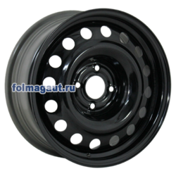 Диски Trebl 6,5x16 4/108/37,5/63,3 TREBL X40031 Black (WHS221819) штамп. (фото)
