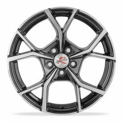 Диски Xtrike RST 6,5x16 5/100/40/57,1 XTRIKE RST R086 BK/FP (40411) лит. (фото)