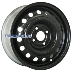 Диски Trebl 6x15 4/100/39/56,6 TREBL 6445T Black (WHS209311) штамп. (фото)