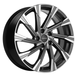Диски Khomen Wheels 7,5x19 5/114,3/45/67,1 KHOMEN WHEELS KHW1901 (MAZDA CX-5/CX8) GRAY-FP (WHS503955) лит. (фото)