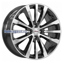 Диски Ifree 7x17 4/100/45/67,1 Ifree АНДЕРСЕН Блэк Джек (WHS504734) лит. (фото)