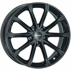 Диски Mak 7x17 5/114,3/40/66,1 MAK DAVINCI GLOSS BLACK (F7070BRGB40FN2) лит. (фото)