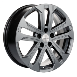 Диски Khomen Wheels 7x18 5/114,3/50/67,1 KHOMEN WHEELS KHW1803 (CX-5/SELTOS) GRAY (WHS498002) лит. (фото)